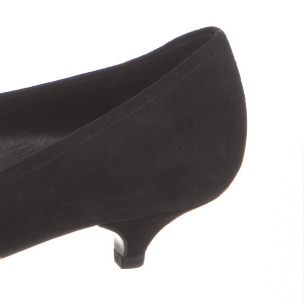 NEW Prada Women's Black Suede Ballet Flats Loafers Size: 7 / 7.5 /37.5 - Picture 7 of 15